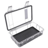 Pelican M60 Micro Case - Clear or Black Case and Black, Blue, Yellow Liner Color Options