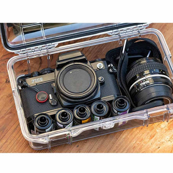 Pelican M60 Micro Case - Clear or Black Case and Black, Blue, Yellow Liner Color Options