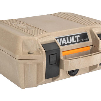 Pelican V100 Small Weapon Case - Foam or Padded Dividers - Black, Tan, or OD Green