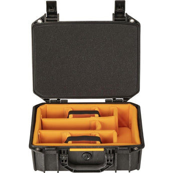 Pelican V200 Medium Weapon Case with Foam or Padded Divider - Black or OD Green