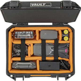 Pelican V200 Medium Weapon Case with Foam or Padded Divider - Black or OD Green