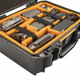 Pelican V200 Medium Weapon Case with Foam or Padded Divider - Black or OD Green