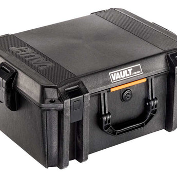 Pelican V550 Vault Hard Case - Black - with Foam or Padded Dividers