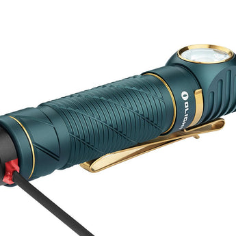 Olight Perun 2 Rechargeable LED Headlamp - 2500 Lumens - CREE XHP50B - Includes 1 x 21700 - Black, Desert Tan, Blue, Clover Gradient (LE), and Dream Blue