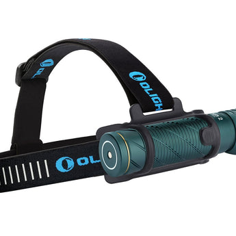 Olight Perun 2 Rechargeable LED Headlamp - 2500 Lumens - CREE XHP50B - Includes 1 x 21700 - Black, Desert Tan, Blue, Clover Gradient (LE), and Dream Blue