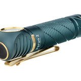 Olight Perun 2 Rechargeable LED Headlamp - 2500 Lumens - CREE XHP50B - Includes 1 x 21700 - Black, Desert Tan, Blue, Clover Gradient (LE), and Dream Blue