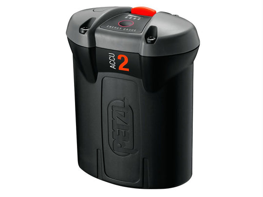Petzl ACCU 2 ULTRA 2600mAh Lithium Ion (Li-ion) Rechargeable Battery - Fits Ultra Rush and Ultra Vario Headlamps (E55450-2)