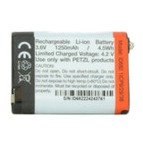 Petzl E99ACA CORE 1250mAh Replacement Lithium Ion (Li-Ion) Battery Pack for Petzl HYBRID Headlamps
