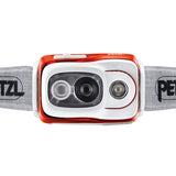 Petzl Swift RL Rechargeable Headlamp - 900 Lumens - Includes 2350mAh Li-ion Battery Pack - Black, Blue or Orange