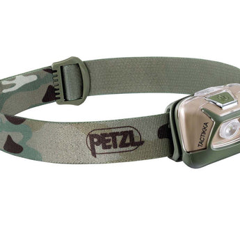 Petzl Tactikka Headlamp E093HA - 300 Lumens - Includes 3 x AAA - Black, Camo, or Tan