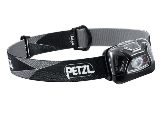 Petzl Tikka Headlamp E093FA - Black - 300 Lumens - Includes 3 x AAA