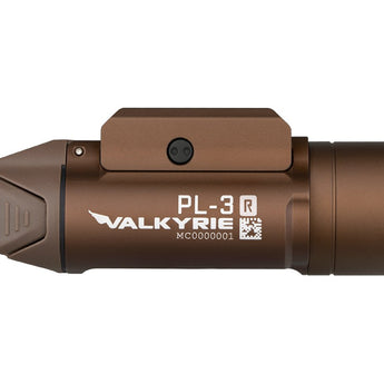 Olight PL-3R Rechargeable LED Weapon Light - 1500 Lumens - Uses Built-in 900mAh Li-Poly Battery Pack - Black or Desert Tan