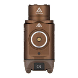 Olight PL-3R Rechargeable LED Weapon Light - 1500 Lumens - Uses Built-in 900mAh Li-Poly Battery Pack - Black or Desert Tan