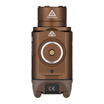 Olight PL-3R Rechargeable LED Weapon Light - 1500 Lumens - Uses Built-in 900mAh Li-Poly Battery Pack - Black or Desert Tan