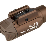 Olight PL-3R Rechargeable LED Weapon Light - 1500 Lumens - Uses Built-in 900mAh Li-Poly Battery Pack - Black or Desert Tan