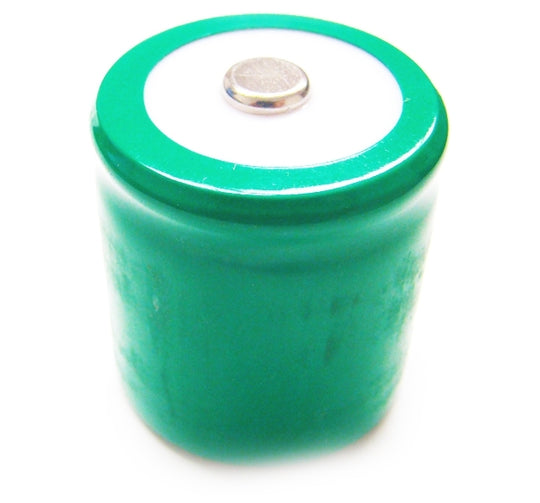 Powerizer MH 1/2 D-cell 3500mAh 1.2V 3.5A Nickel Metal Hydride (NiMH) Button Top Battery - Bulk