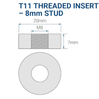 Power-Sonic PSL-SC-12200 20AH 12.8V Rechargeable Deep Cycle Lithium Iron Phosphate (LiFePO4) Battery - NB Terminals