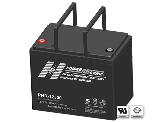 Powersonic PHR-12300 High Rate VRLA Battery