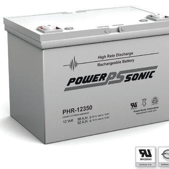 Powersonic PHR-12350 High Rate VRLA Battery