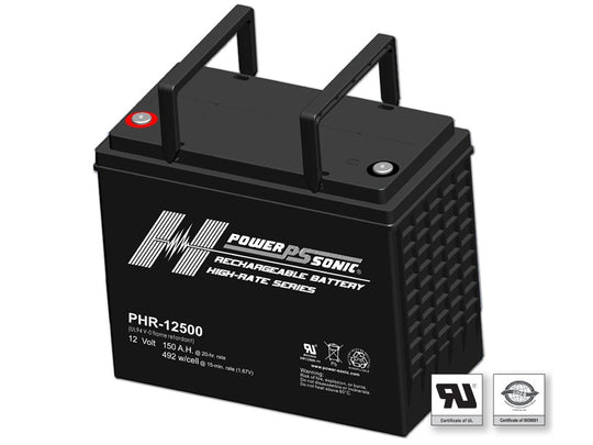 Powersonic PHR-12500 High Rate VRLA Battery
