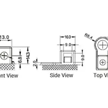 Power-Sonic PIX30LBS-FS 28Ah 12V Ultra Sport Series Sealed Lead Acid (SLA) Battery - 400CCA