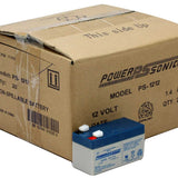 Power-Sonic AGM General Purpose PS-1212 1.4Ah 12V Rechargeable Sealed Lead Acid (SLA) Battery - F1 Terminal