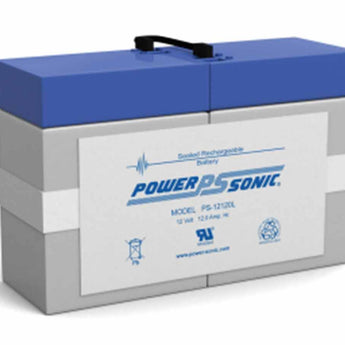Power-Sonic AGM General Purpose PS-12120L 12Ah 12V Rechargeable Sealed Lead Acid (SLA) Battery - FP Terminal