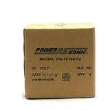 Power-Sonic AGM General Purpose PS-12180 18Ah 12V Rechargeable Sealed Lead Acid (SLA) Battery - F2 Terminal