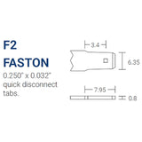 Power-Sonic AGM General Purpose PS-12260 26Ah 12V Rechargeable Sealed Lead Acid (SLA) Battery - F2 Terminal