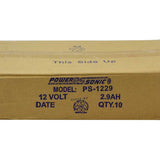 Power-Sonic AGM General Purpose PS-1229 2.9Ah 12V Rechargeable Sealed Lead Acid (SLA) Battery - F1 Terminal