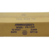 Power-Sonic AGM General Purpose PS-1229 2.9Ah 12V Rechargeable Sealed Lead Acid (SLA) Battery - F1 Terminal