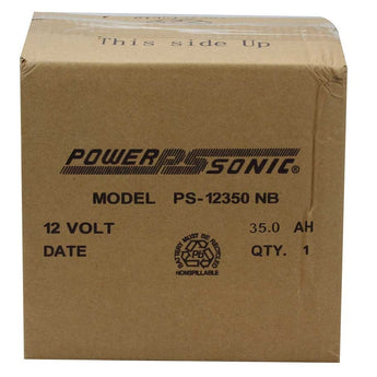 Power-Sonic AGM General Purpose PS-12350 35Ah 12V Rechargeable Sealed Lead Acid (SLA) Battery - NB Terminal