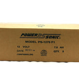 Power-Sonic AGM General Purpose PS-1270 7Ah 12V Rechargeable Sealed Lead Acid (SLA) Battery - F1 or F2 Terminal