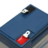 Power-Sonic AGM General Purpose PS-640F 4.5Ah 6V Rechargeable Sealed Lead Acid (SLA) Battery - F1 Terminal