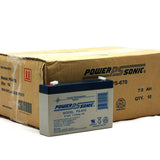 Power-Sonic AGM General Purpose PS-670 7Ah 6V Rechargeable Sealed Lead Acid (SLA) Battery - F1 Terminal