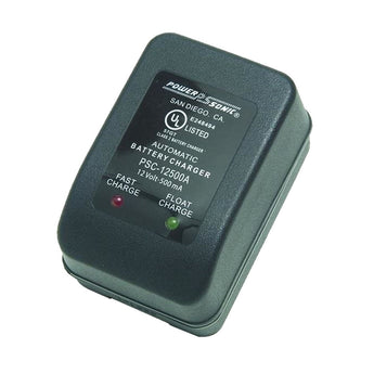 Power-Sonic PSC-12500ACX 12V 500 mA C-Series Sealed Lead Acid Battery Charger - Auto Switch Mode - Plug-in Design