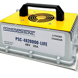 Power-Sonic PSC-4820000-LIFE-US 20Amp 48V LiFePO4 Charger IP65 Rating