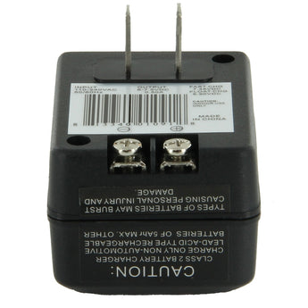 Power-Sonic 6V 500mAh Rechargeable Sealed Lead Acid Battery Charger - Auto Switch Mode - Plug-in Design (PSC-6500A-C)