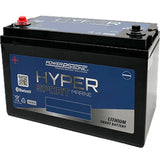 Power-Sonic PSL-BT-24500-G27 Bluetooth Enabled 50AH 25.6V Rechargeable Lithium Iron Phosphate (LiFePO4) Marine Battery - Group 27 - M8 Terminals