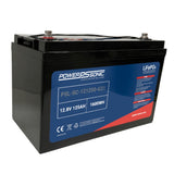 Power-Sonic PSL-SC-121250-G31 125AH 12.8V Group 31 Rechargeable Deep Cycle Lithium Iron Phosphate (LiFePO4) Battery - M8 Terminals
