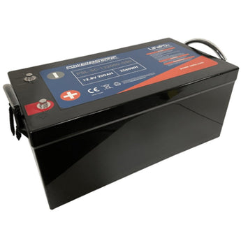 Power-Sonic PSL-SC-122000-G8D 200AH 12.8V Group 8D Rechargeable Deep Cycle Lithium Iron Phosphate (LiFePO4) Battery - M8 Terminals