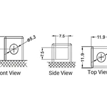 Power-Sonic PT12B-4 10Ah 12V Ultra Sport Series Sealed Lead Acid (SLA) Battery - 175CCA