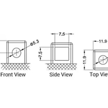 Power-Sonic PT14B-4 12Ah 12V Ultra Sport Series Sealed Lead Acid (SLA) Battery - 190CCA