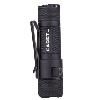 Powertac Cadet Gen 4 Rechargeable LED Flashlight - 1200 Lumens - Includes 1 x 16340