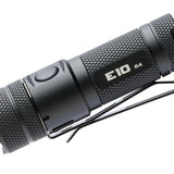 Powertac E10R Gen 4 Rechargeable LED Flashlight - 1200 Lumens - Includes 1 x 16340