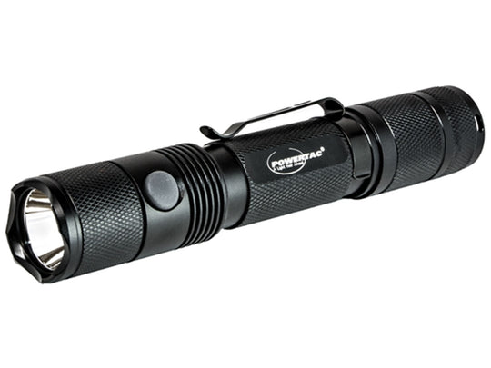 Powertac E7 Rechargeable Flashlight - CREE XM-L2 - 780 Lumens - Uses 1 x 18650