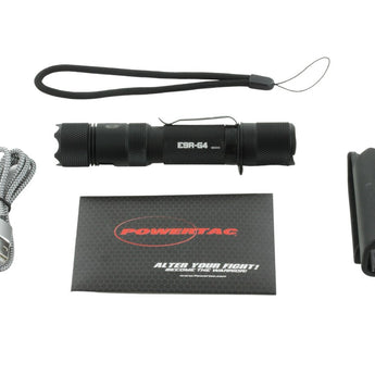 Powertac E9R-G4 Rechargeable LED Flashlight - CREE XHP50 - 2550 Lumens - Includes 1 x 18650