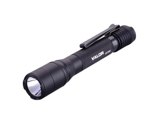 Powertac Valor EDC LED Flashlight - 800 Lumens - CREE XML-U3 - Uses 2 x AA