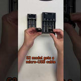 Fitorch Lii-M4S 4-Channel Smart Battery Charger for Li-ion, Ni-Cd, & NiMH Batteries