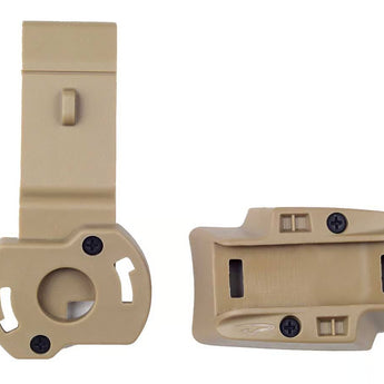 Princeton Tec Above the Rail Helmet Mount for the MPLS Lights - Black or Olive Drab or Tan